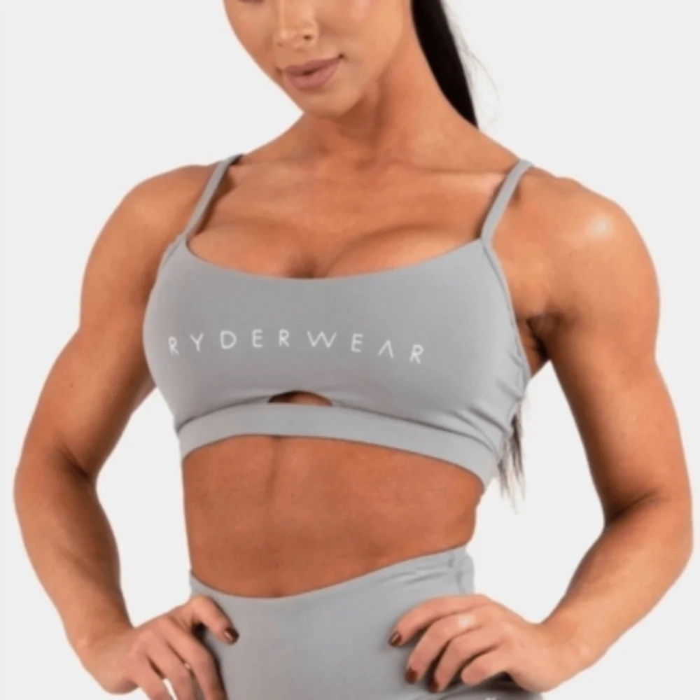 Ryderwear Light Gray Sports Bra - Picture 2 of 6